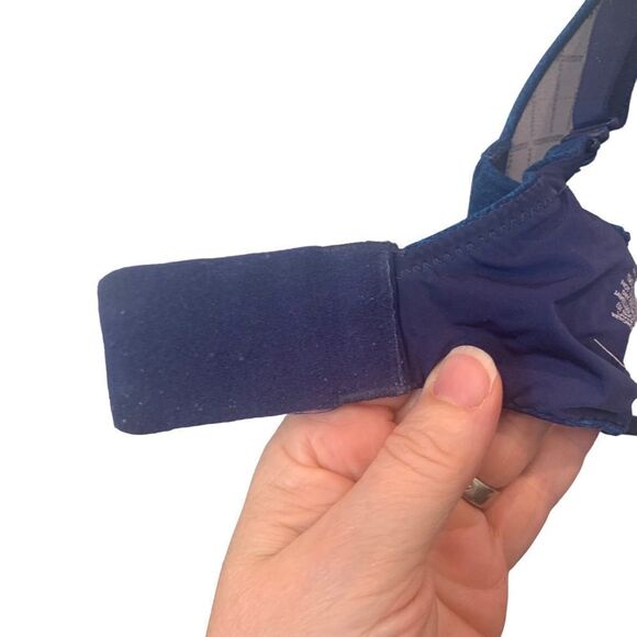 Victoria's Secret Padded Perfect Coverage Blue Bra 34DD - Picture 7 of 8